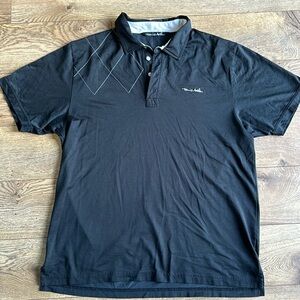 Travis Mathew black polo